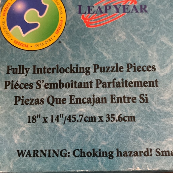 LEAPYEAR- 500 Piece Puzzle 🧩 Unopened-Design:Wolf Collage 🆕 Artist Collection - Picture 5 of 9